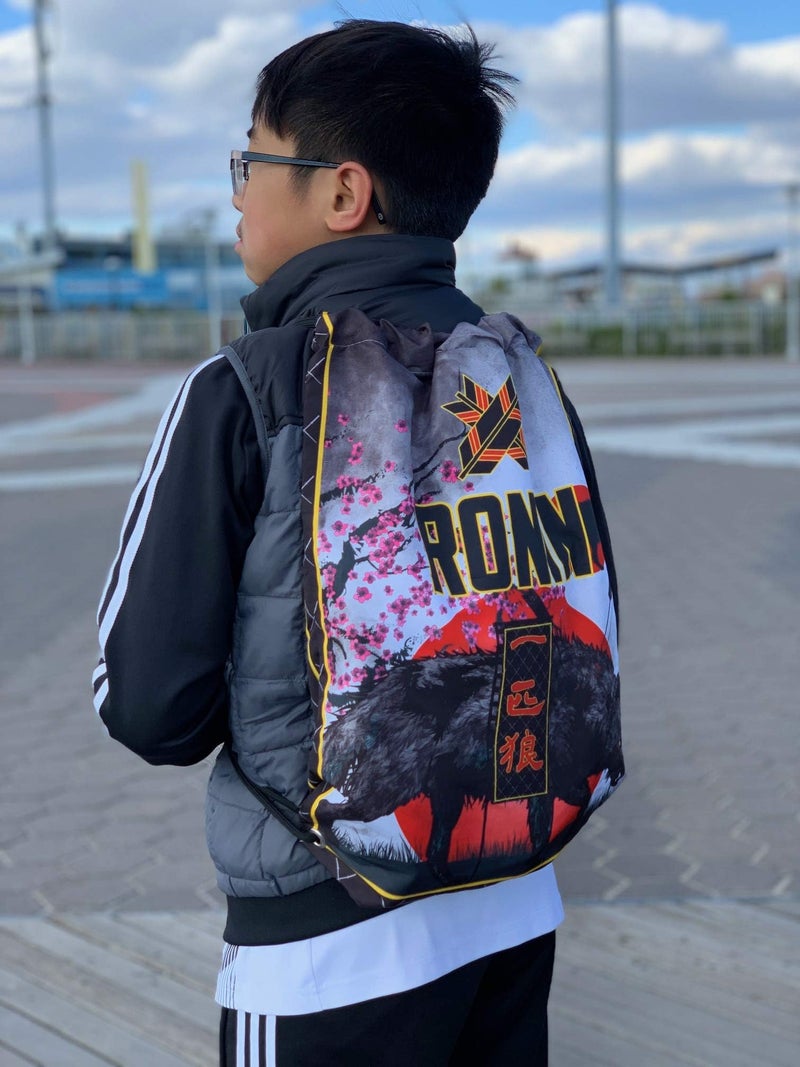 Ronin Gi Bag - Perfect to Store Judo, Taekwondo, BJJ or Karate Uniforms Capacity Gi Bag - Lone Wolf Design by Ronin - Image 4